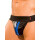 Colt Leather Zip Jock - Blue