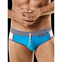 WildmanT Titan Brief with Cock Ring Swimwear Blue L