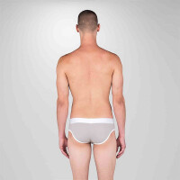 Sport Fucker Slapshot Brief Underwear White/Grey