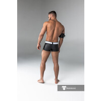 Maskulo Trunk mit abnehmbarer Pouch in Schwarz