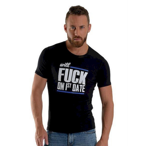 Mister B FUCK T-shirt Black