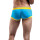 Male Power Attacker Mini Short Trunk Boxer blau/gelb