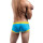 Male Power Attacker Mini Short Trunk Boxer blau/gelb