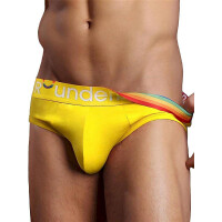 Rounderbum Pride Jock Brief Underwear Yellow XL