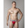 MM Original Edition Jockstrap - Taillenband 5 cm/2 - rot/grau L