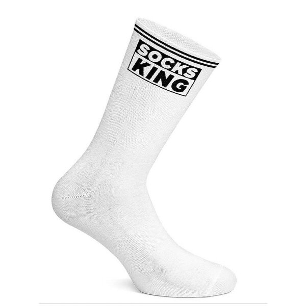 Sneak Freaxx Socks King Socks White Black One Size