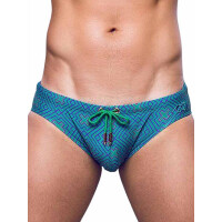 2Eros Print Swimwear Brief Jade