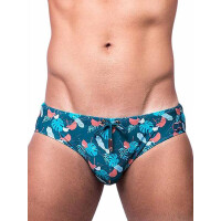 2Eros Print Swimwear Brief Monstera