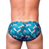 2Eros Print Swimwear Brief Monstera