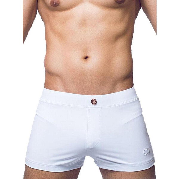 2Eros Bondi Bar Beach Swim Trunks White