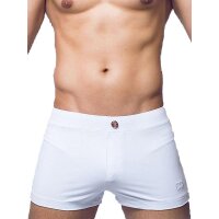 2Eros Bondi Bar Beach Swim Trunks White