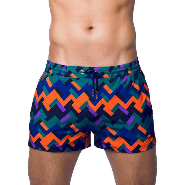 2Eros Print Swimshorts Euhedral Safari