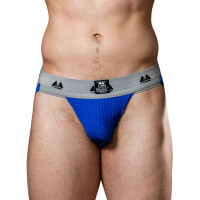 MM The Original Jockstrap Underwear Royal/Grey 2 inch L