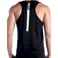 Supawear Strike Singlet Tank Top Charcoal