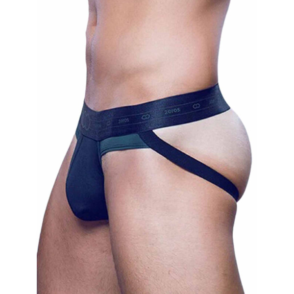2Eros Aktiv Pegasus Jockstrap Underwear Black/Green L