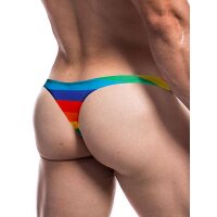 Cut4Men Thong Underwear Rainbow