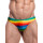 Cut4Men Low Rise Brief Underwear Rainbow