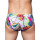 2Eros Print Swimwear Brief Aves Purple