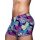 2Eros Print Bondi Bar Beach Swim Trunks Monstera Black (Series 2)