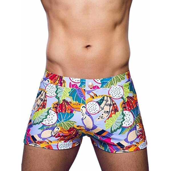 2Eros Print Bondi Bar Beach Swim Trunks Aves Purple (Series 2)