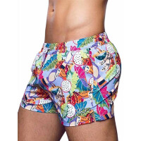 2Eros Print Swimshorts Aves Purple