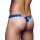 2Eros Print Swim Thong V80 Kai Blue XL
