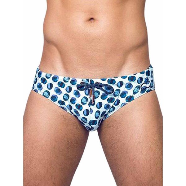 2Eros Print Swim Briefs V10 Bubbles