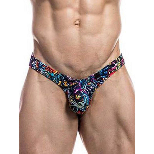 C4M Pouch Enhancing Thong Underwear Tattoo