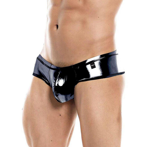 C4M High Cut Cheeky Brief Underwear BlackSkai