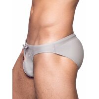 2Eros Signature Print Swim Brief Swimwear String Brown