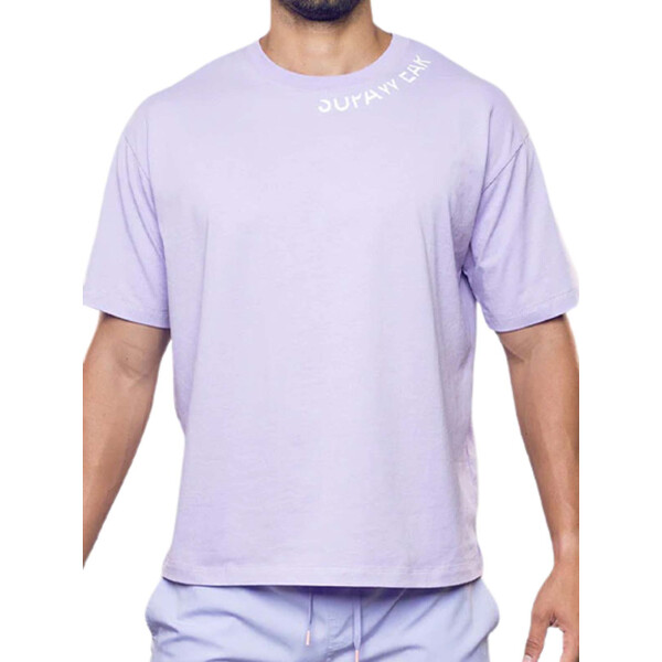 Supawear Oversized Tee T-Shirt Purple Heather