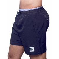 Supawear Double Elastic Shorts Black