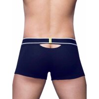 Supawear Ribbed Slashed Trunk Underwear Black