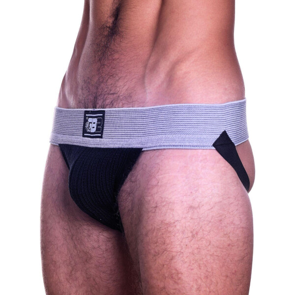 GB2 Classic Jock Jockstrap Grey/Black