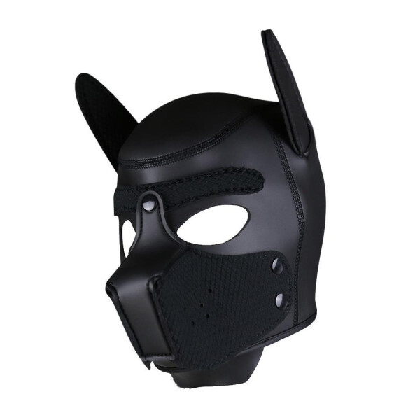 Rude Rider Neoprene Puppy Hood Black