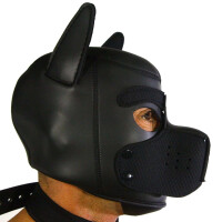 Rude Rider Neoprene Puppy Hood Black