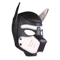 Rude Rider Neoprene Puppy Hood White