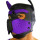 Rude Rider Neoprene Puppy Hood Purple