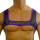 Rude Rider Neoprene Harness Black/Purple