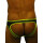 Rude Rider Neoprene Brief Open Back Bottoms Black/Yellow