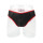 Rude Rider Neoprene Brief Open Back Bottoms Black/Red