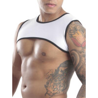 GBGB Maverik Harness Mesh White