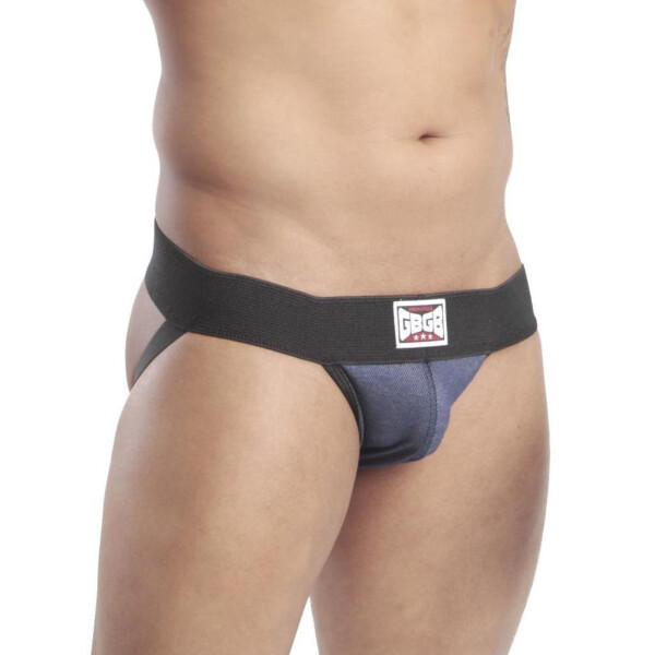 GBGB Santiago Jock Underwear Jockstrap Blue Denim