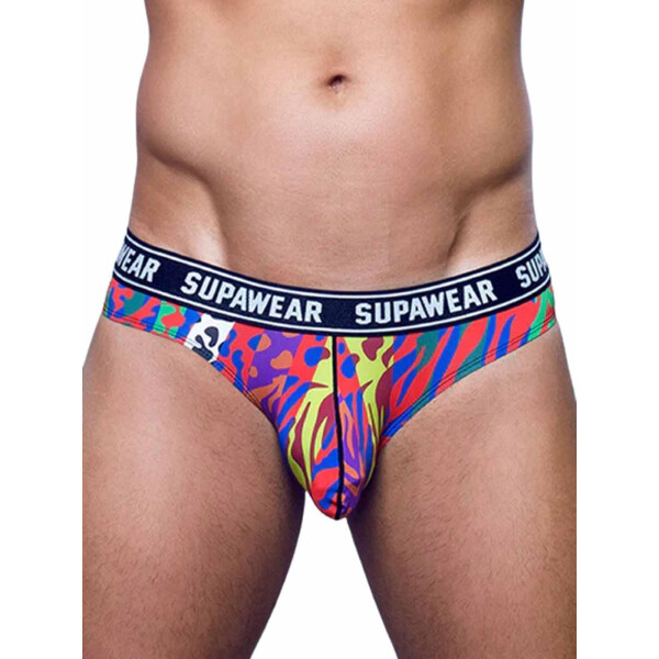 Supawear POW Brief Underwear Crimson Beast