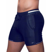 Supawear Full Lined Mesh Shorts Tight Fit Black Onyx