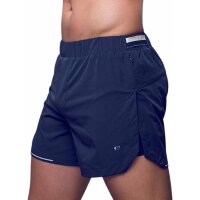 Supawear High Split Shorts Loose Fit Black Onyx