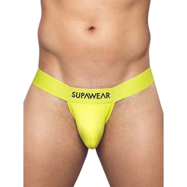 Supawear Neon Thong Unterwäsche Cyber Lime