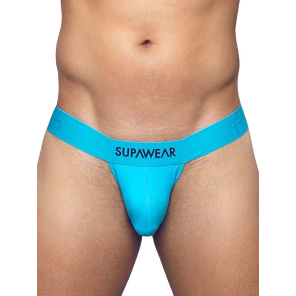 Supawear Neon Thong Underwear Neon Blue