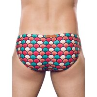 2Eros Print V20 Swim Briefs Swimwear Retro Red