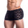 Cut4Men Trunk L4CE Underwear Black Leather